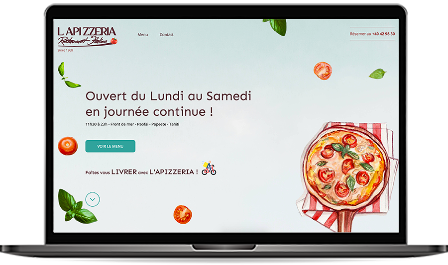 website - lapizzeria